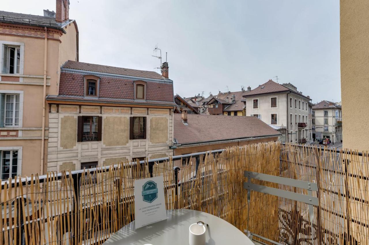 Le Mont Blanc - Charming T1 Ideal For 2 People With Balcony Анси Экстерьер фото